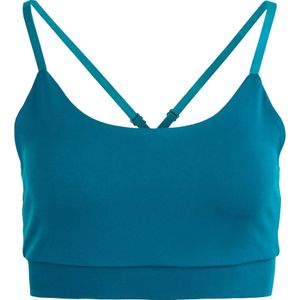 Dames yoga top teal 2xl - ademend & flexibel design