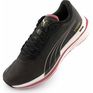 Puma snelheid nitro wtr dames schoen zwart/wit/roze 40