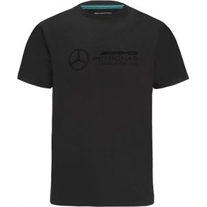Mercedes-AMG Petronas - Stealth Logo T-Shirt - Zwart