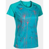 Joma - Elite IX - T-shirt - Turquoise - Dames - Korte Mouwen