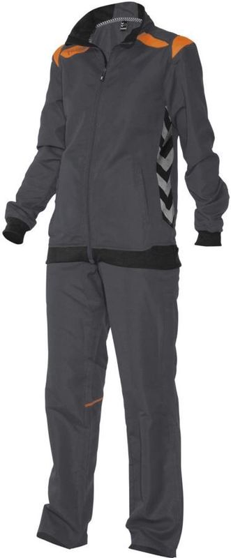 Dames hummel stockholm grey-orange set, xs