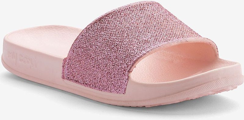 Kinderslippers coqui tora snoeproze glitter 26/27