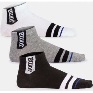 Joma beta socks white melange gray black, 39-42