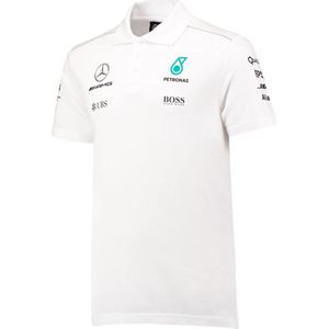 Mercedes-AMG - Polo - Wit - Heren - Officiële Collectie