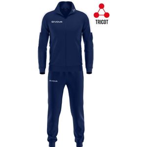 Set giva tuta revolution blue-white