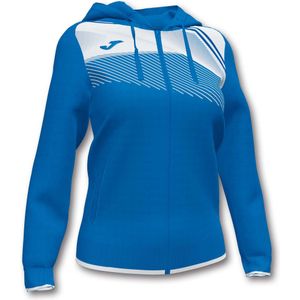 Sporttrui Joma Supernova Hoodie Jas Royal-Witblauw XS