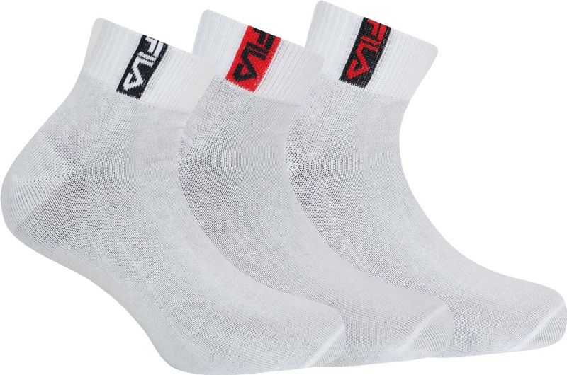 Fila socks 3-pack bamboo quarter white 43-46