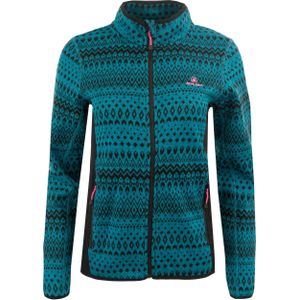 Athl DPT - Leticia - Sporttrui - Turquoise - Met Ritssluiting