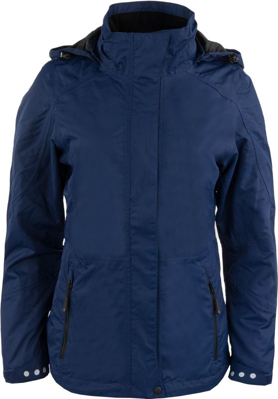 Promodoro - Damesjack - Inks Blue - Functioneel - Winddicht en Waterdicht