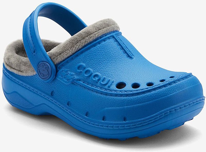 Winterlaarzen voor kinderen coqui husky zeeblauw/midden. grijs 28/29