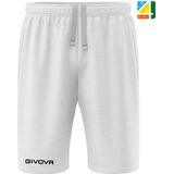 Sports bermudas givova friend white, l