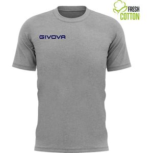 Cotton t-shirt givova fresh melange, xl