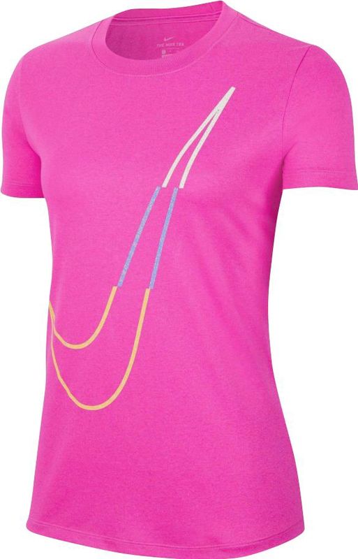 Nike - Dri-FIT Legende Icoon Clash - Sport T-shirt - Roze - XS