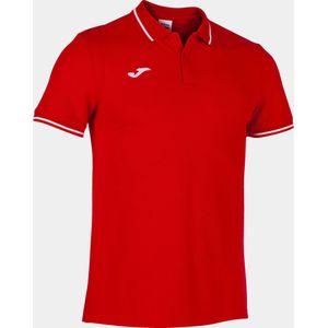 Polo shirt joma confort ii red, 2xl