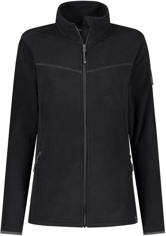 Kjelvik - Polar Danique - Fleece Sweatshirt - Zwart - Maat 50