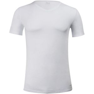 Men's T-shirt Fila V-Neck Fit White L