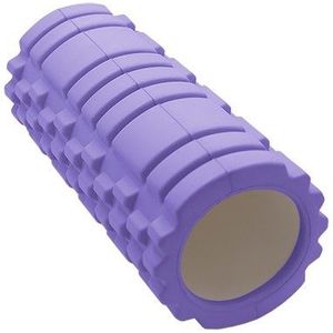 Massage Roller - Zwart - PVC/EVA - Diameter 14,5 cm