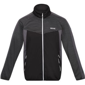 Heren sweatshirt regatta mannen yare vi extol stretch softshell jas zwart,