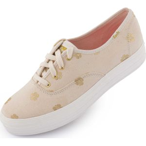 Women's shoes keds wms triple kick hibiscus natural