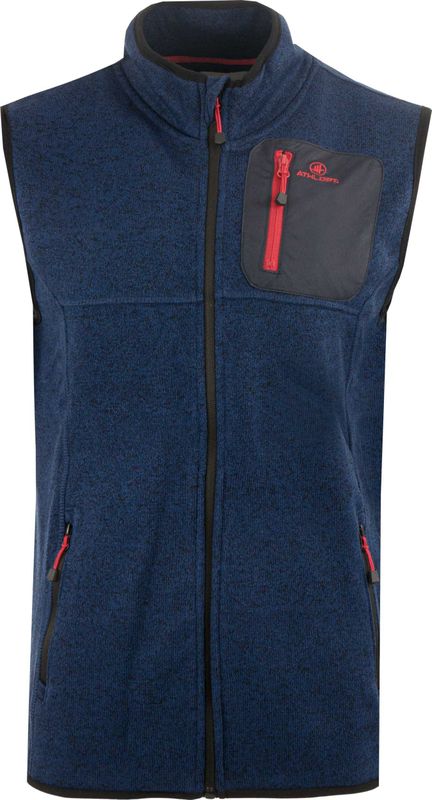 Herenvest athl. dpt zeno navy blue, s