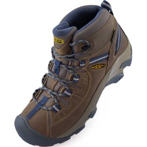 Keen wmns targhee ii mid wp goat/crown blue, 41