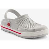 Damesklompen coqui lindo kaki grijs/wit 38