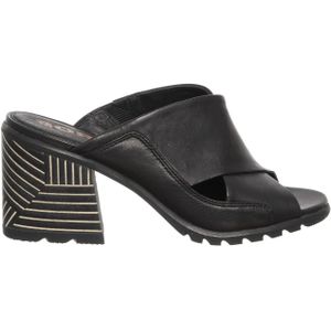 Sorel - Nadia Mule - Slippers - Zwart - Natuurlijk Leer - ZLN 0808