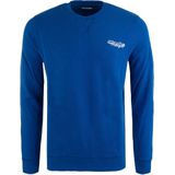 Wrangler - Crew - Sweatshirt - Zwart - Heren - 2XL - 100% Katoen