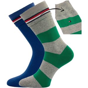 Tommy hilfiger heren rugby sokken 39-42 katoen