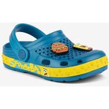 Kinderklompen coqui lindo oceaanblauw/sb geel sb spongebob + amulet 28/29