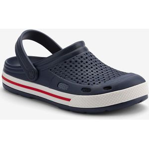 Herenklompen coqui lindo marine/wit 46