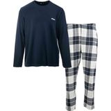 Herenpyjama fila heren marineblauw m