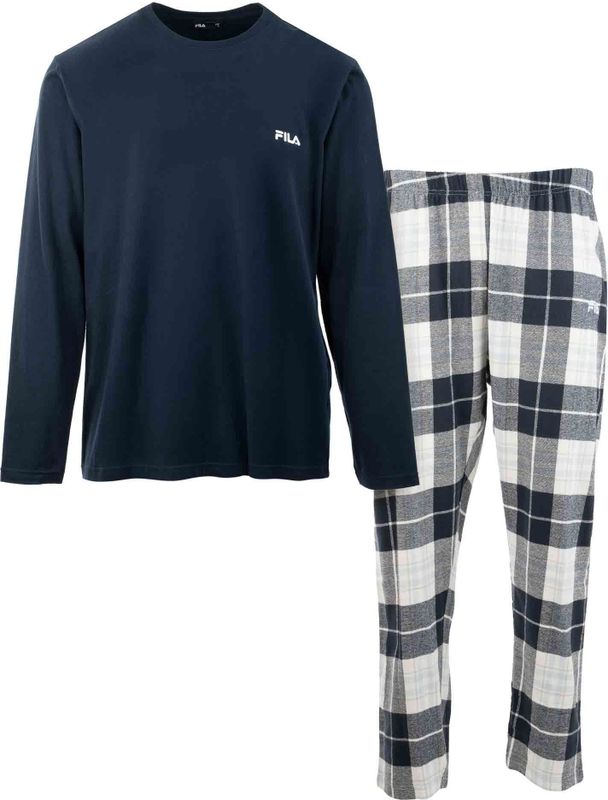 Herenpyjama fila heren marineblauw m