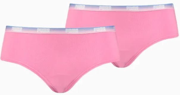 Puma hipster 2 -pack roze glazuur xl - zacht & ademend