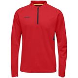 Hummel - Tech Move - Sweatshirt - Rood - Heren - 1/2 Zip