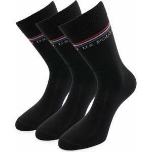 U.S. Polo Assn. - Sokken - Zwart - 3-pack - Katoenmix