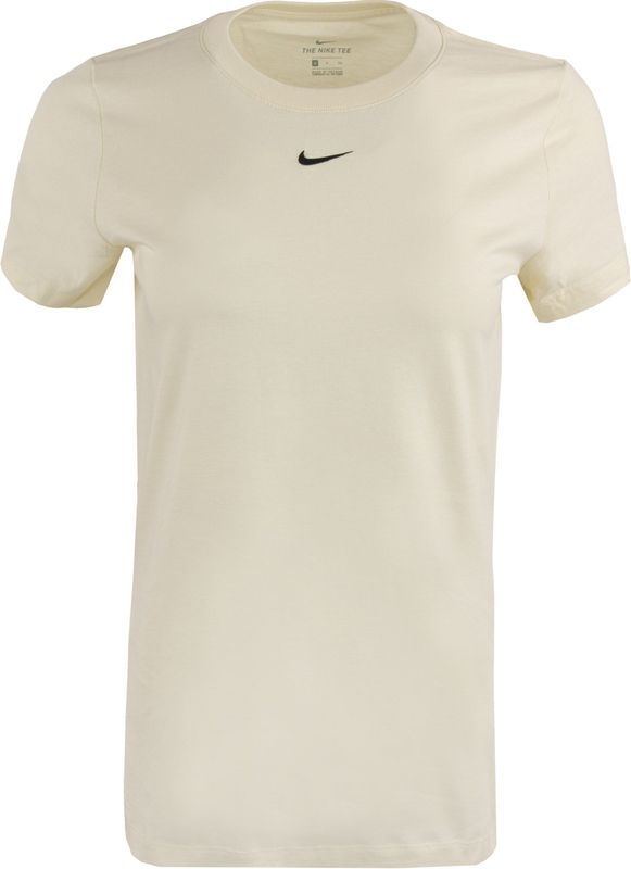 Nike - Essentiële T-shirt Crew - Dames T-shirt - Coconut Milk