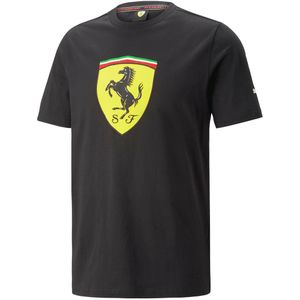 Ferrari Race Big Shield Tee Black Men