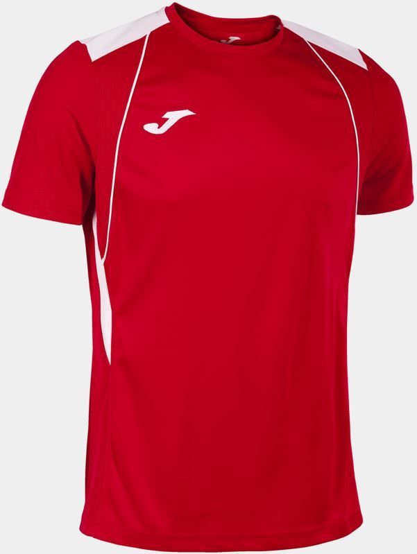 Sports T-shirt Joma Championship Red-White L