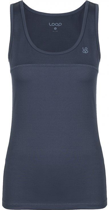 Dames - Tanktop - Slank - Zwart - Loap Mery