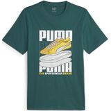 Men's t-shirt puma graphic sneaker green