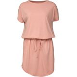 Elegante loap bugatela roze damesjurk - perfecte pasvorm