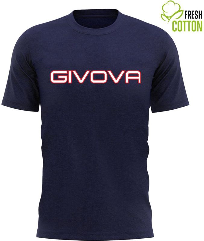 Givova - Spot - T-shirt - Marineblauw - Katoen