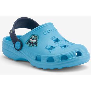 Kinderklompen coqui little frog blauw/marineblauw 25/26