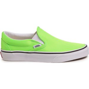 Men's Shoes Vans Unisex Slip-On Neon Classic Green 38.5