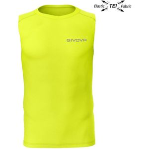 Elastic t-shirt givova technical corpus 1 fluo yellow, l