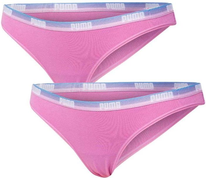 Puma - WMS Bikini 2-pack - Roze - Katoen Mix - Comfort & Stijl