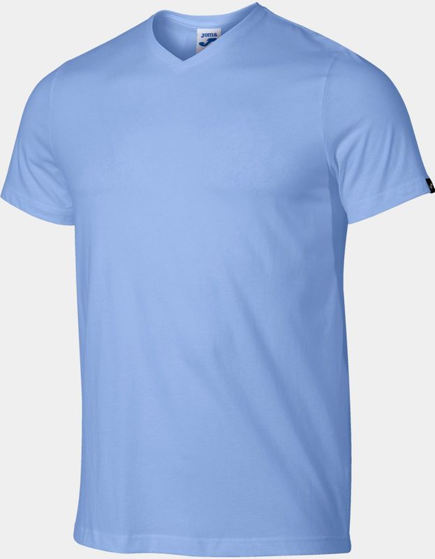 Joma - Versalles - T-shirt - Melange Blauw - Korte Mouwen