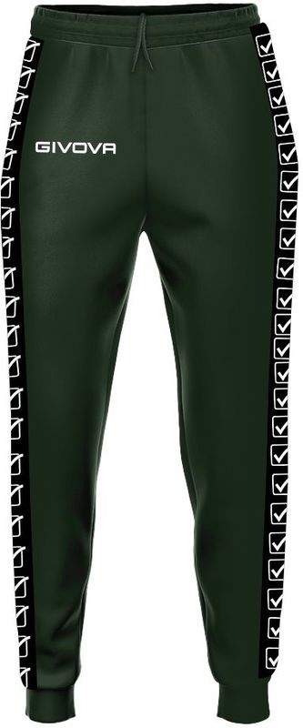 GIVOVA - Tricot Band Pants - Sportbroek - Zwart - Synthetisch