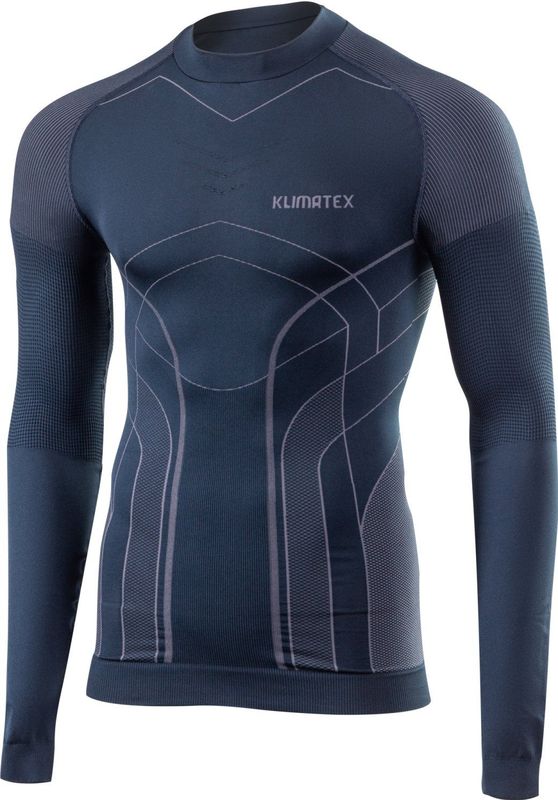 Naadloos thermoshirt heren klimex boreto donkerblavlw xl-2xl